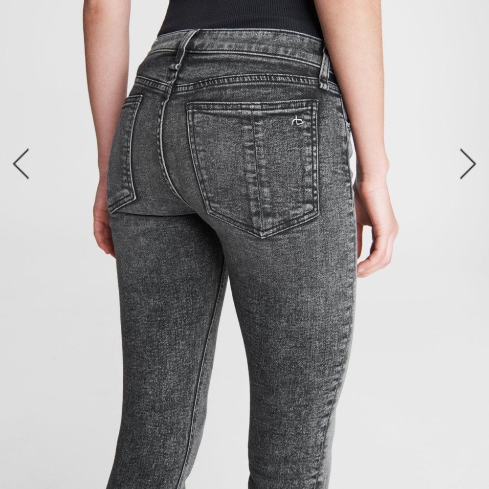 Rag & Bone Cate Mid-Rise Skinny Size 27 - Color: Black Sage